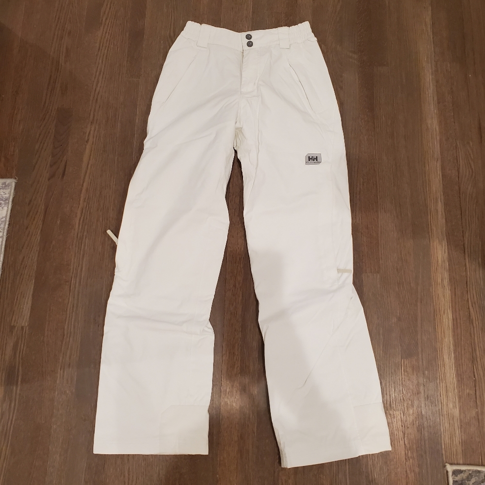 Helly Hansen White Ski Snowboard Pants XS